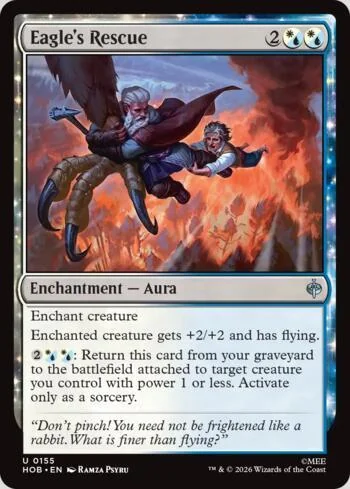 Eagle's Rescue 155/193 de O Hobbit (Magic)