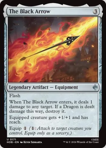 The Black Arrow 171/193 de O Hobbit (Magic)