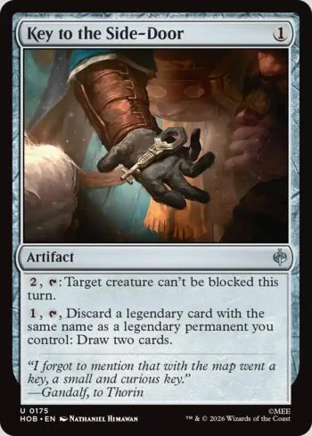 Key to the Side-Door 175/193 de O Hobbit (Magic)