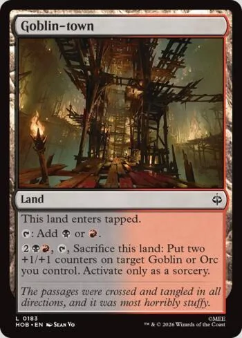 Goblin-town 183/193 de O Hobbit (Magic)