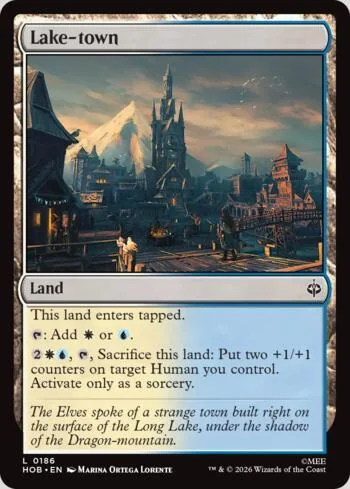 Lake-town 186/193 de O Hobbit (Magic)
