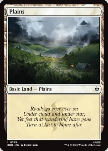 Plains (#189) 189/193 de O Hobbit (Magic)