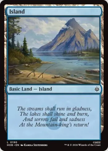 Island (#190) 190/193 de O Hobbit (Magic)