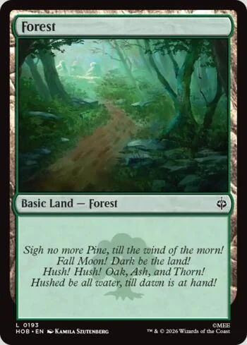 Forest (#193) 193/193 de O Hobbit (Magic)