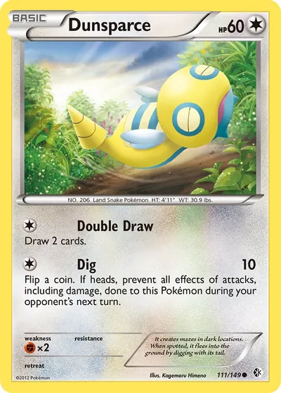 Dunsparce - Fronteiras Cruzadas - ilustração de Kagemaru Himeno