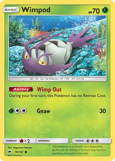 Wimpod - Sombras Ardentes - ilustração de Kagemaru Himeno