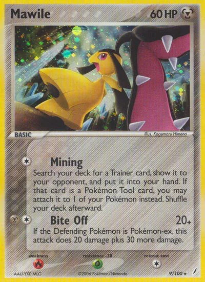 Mawile - Crystal Guardians - ilustração de Kagemaru Himeno