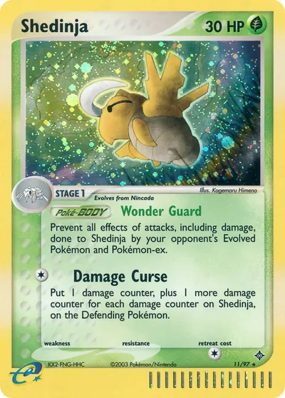 Shedinja - Dragon - ilustração de Kagemaru Himeno