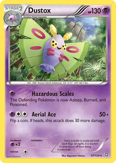 Dustox - Dragões Enaltecidos - ilustração de Kagemaru Himeno