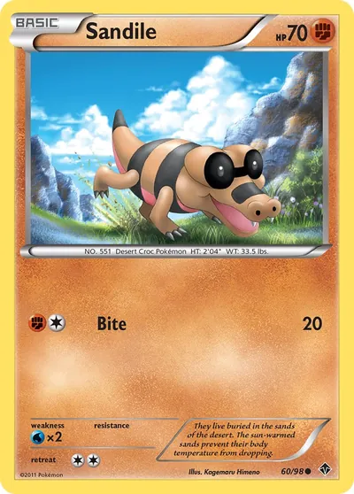 Sandile - Poderes Emergentes - ilustração de Kagemaru Himeno