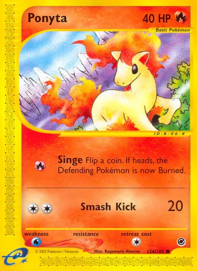 Ponyta - Expedition - ilustração de Kagemaru Himeno