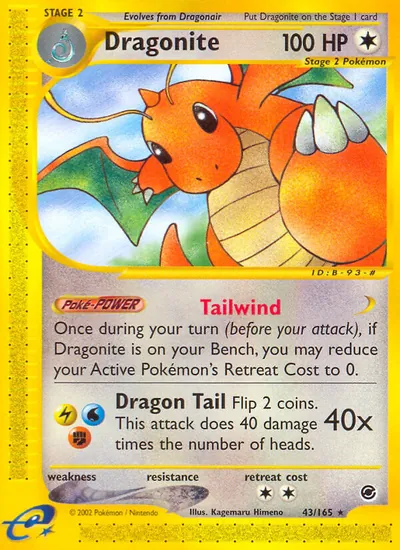 Dragonite - Expedition - ilustração de Kagemaru Himeno