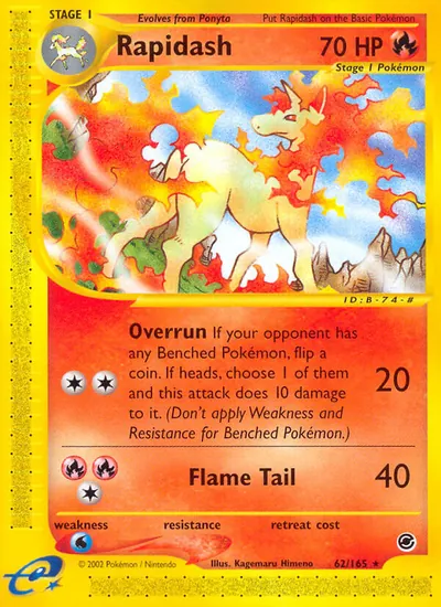 Rapidash - Expedition - ilustração de Kagemaru Himeno