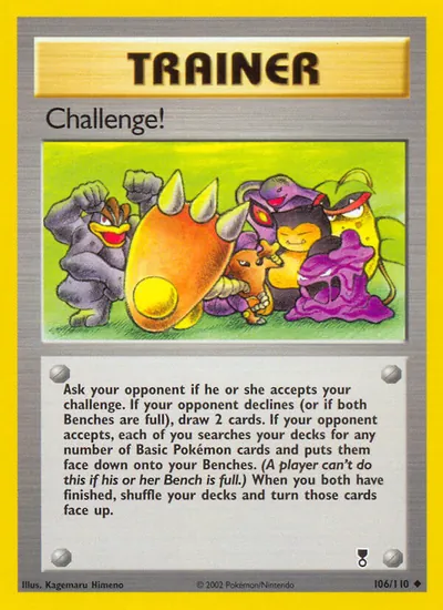 Challenge! - Legendary Collection - ilustração de Kagemaru Himeno