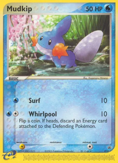 Mudkip - Promos Black Star (Nintendo) - ilustração de Kagemaru Himeno