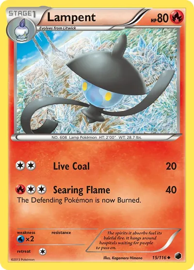 Lampent - Congelamento de Plasma - ilustração de Kagemaru Himeno