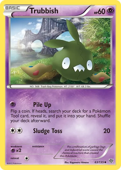 Trubbish - Tempestade de Plasma - ilustração de Kagemaru Himeno