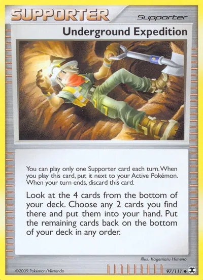 Underground Expedition - Rising Rivals - ilustração de Kagemaru Himeno