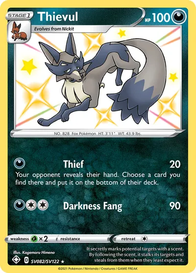 Thievul - Destinos Brilhantes - ilustração de Kagemaru Himeno
