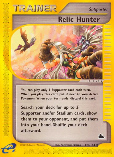 Relic Hunter - Skyridge - ilustração de Kagemaru Himeno