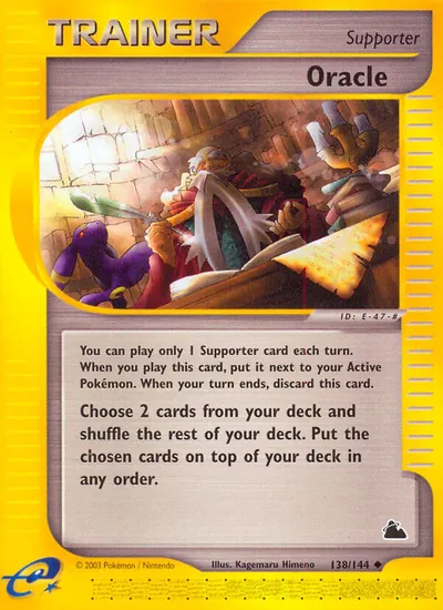 Oracle - Skyridge - ilustração de Kagemaru Himeno