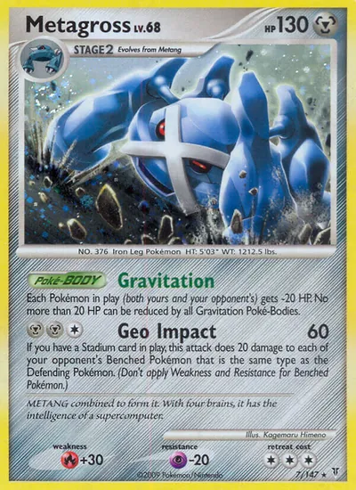 Metagross - Supreme Victors - ilustração de Kagemaru Himeno