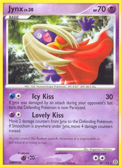 Jynx - Maravilhas Secretas - ilustração de Kagemaru Himeno