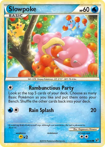 Slowpoke - Destemido - ilustração de Kagemaru Himeno