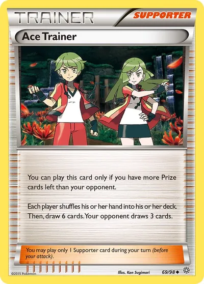 Treinador Ás - Origens Ancestrais - ilustração de Ken Sugimori