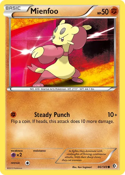 Mienfoo - Fronteiras Cruzadas - ilustração de Ken Sugimori