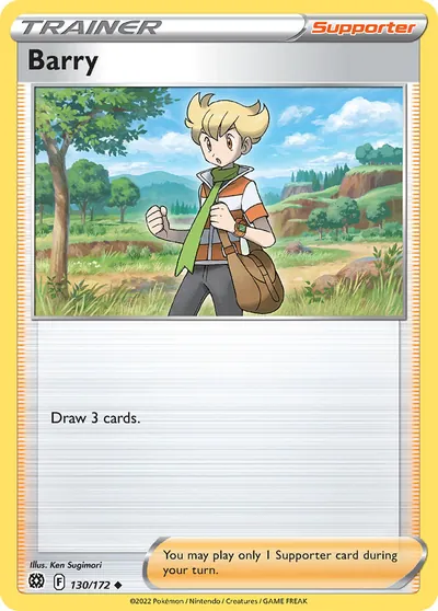 Barry - Astros Cintilantes - ilustração de Ken Sugimori