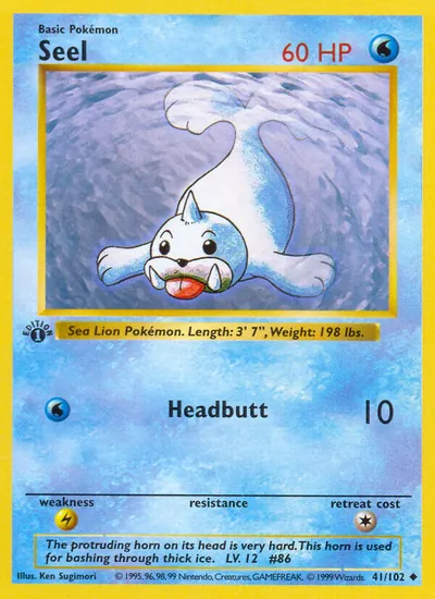 Seel - Coleção Básica - ilustração de Ken Sugimori