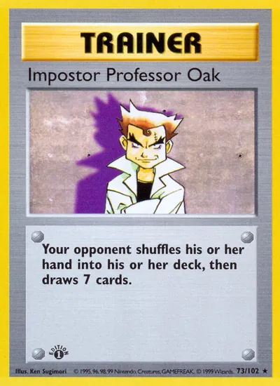 Professor Carvalho Impostor - Coleção Básica - ilustração de Ken Sugimori