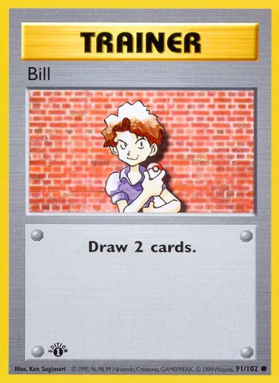 Bill - Coleção Básica - ilustração de Ken Sugimori