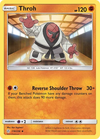 Throh - Eclipse Cósmico - ilustração de Ken Sugimori