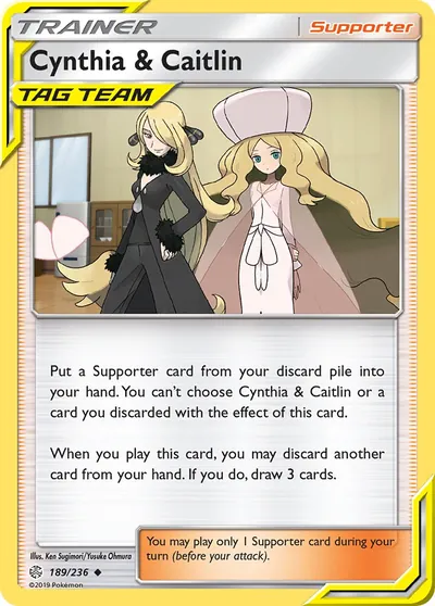 Cíntia e Caitlin - Eclipse Cósmico - ilustração de Ken Sugimori