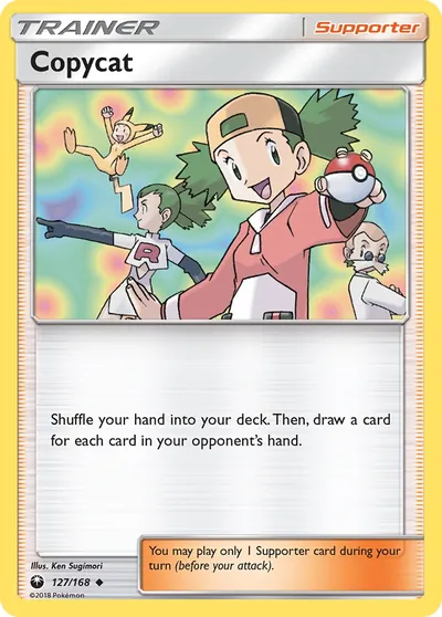 Imitadora - Tempestade Celestial - ilustração de Ken Sugimori