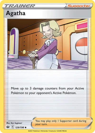 Agatha - Reinado Arrepiante - ilustração de Ken Sugimori