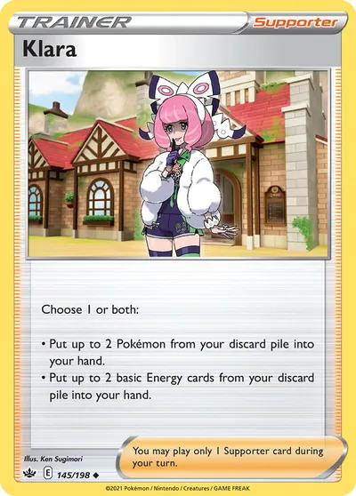 Klara - Reinado Arrepiante - ilustração de Ken Sugimori