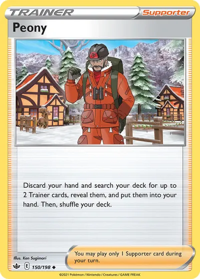 Peônio - Reinado Arrepiante - ilustração de Ken Sugimori