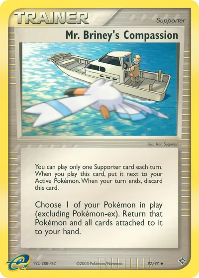 Mr. Briney's Compassion - Dragon - ilustração de Ken Sugimori