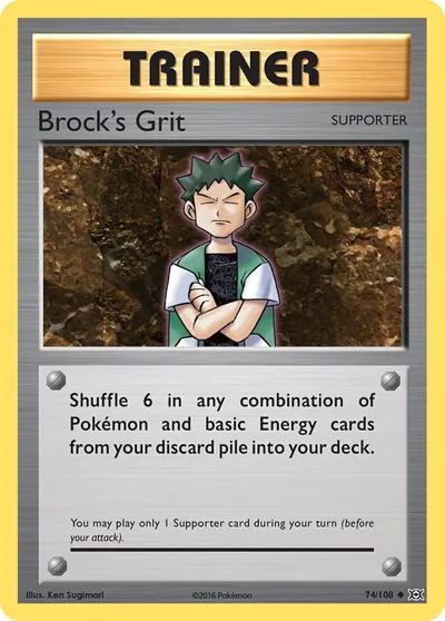 Valentia do Brock - Evoluções - ilustração de Ken Sugimori