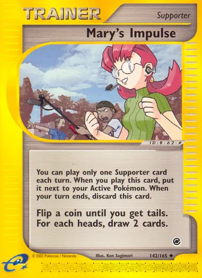 Mary's Impulse - Expedition - ilustração de Ken Sugimori