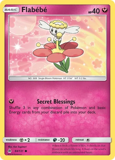 Flabébé - Luz Proibida - ilustração de Ken Sugimori