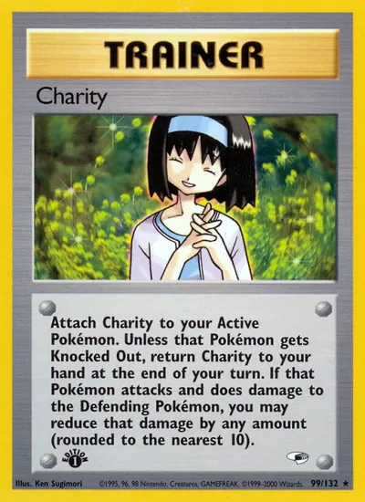 Charity - Gym Heroes - ilustração de Ken Sugimori