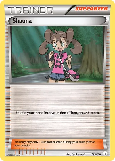 Shauna - Gerações - ilustração de Ken Sugimori