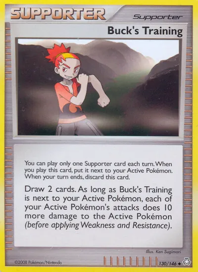 Buck's Training - Legends Awakened - ilustração de Ken Sugimori