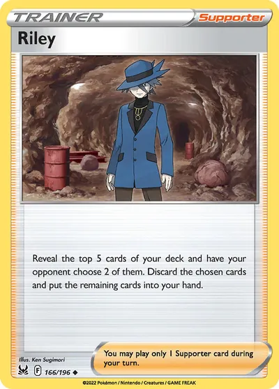 Riley - Origem Perdida - ilustração de Ken Sugimori