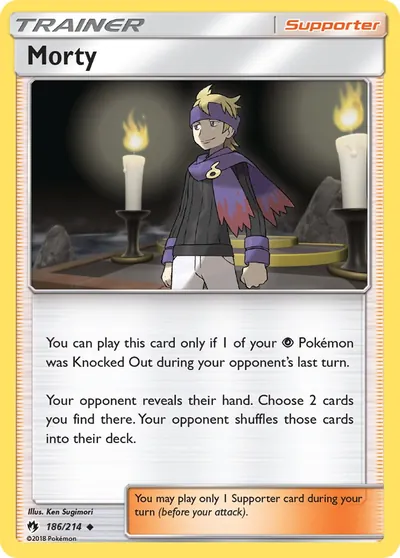 Morty - Trovões Perdidos - ilustração de Ken Sugimori