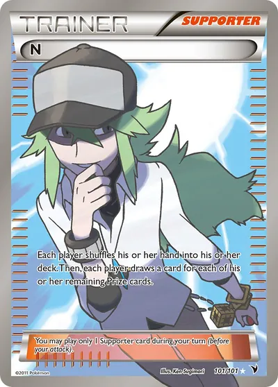 N - Vitórias Nobres - ilustração de Ken Sugimori